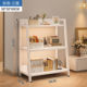 54n storage rack with door cabinet bookshelves iron art wall living room corner integrated multi-layer storage storage rack supermarket