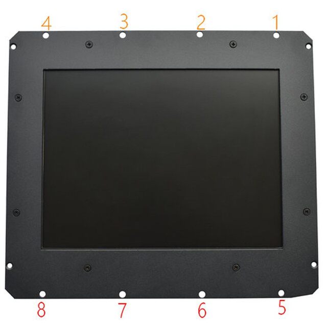 Haas Vf System 12-Inch 9-Pin Monochrome Monitor 28Hm-Nm4 93-5220C Manufacturer