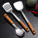 不锈钢铲漏勺煎锅铲汤漏全套家用厨房用具烹饪厨具套装勺五件套