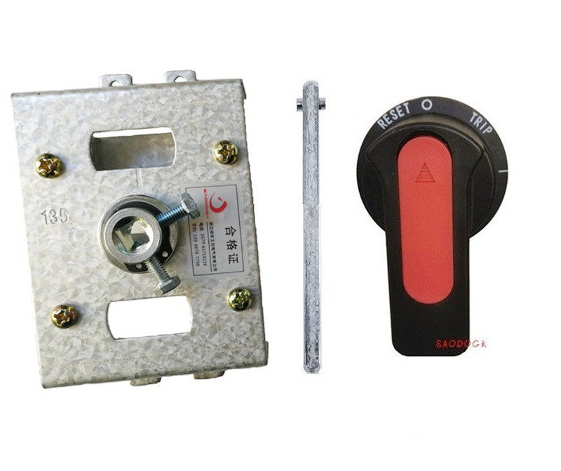 Promotion Plastic Shell Breaker Handle Operating Mechanism Air Switch CM3 63A 100C External Extension Handle 3P