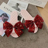 С бантиком, красный