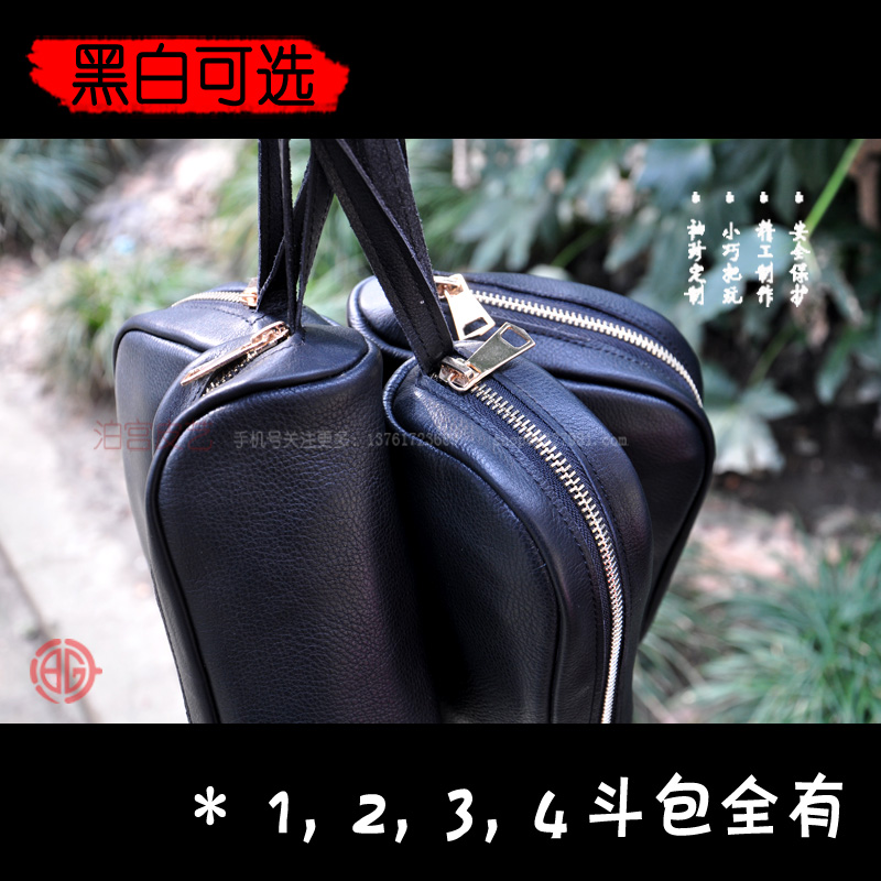 Tobacco-fighting bag genuine leather portable tobacco bucket containing bracelet Tobacco Packs Cigarette Bag custom handmade Pokels