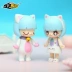 [Đã ngừng sản xuất giới hạn] Kimmy & Miki series cơ bản trang trí hộp mù dễ thương 52toys cô gái búp bê thời trang - Trang trí nội thất