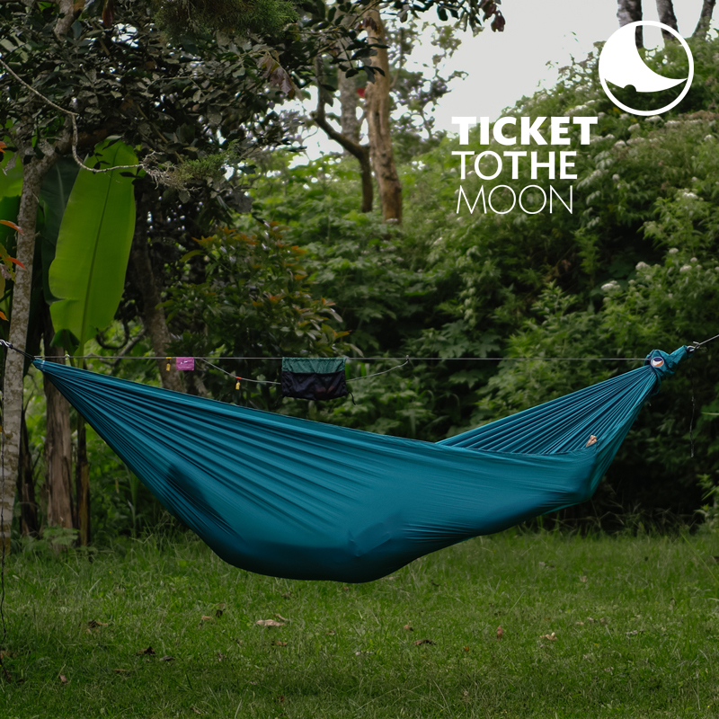 Ticket to the Moon Outdoor Camping Ultra-Light Multi-Color Hammock Swing Portable Foldable Storage Ticket to the Moon Outdoor Camping Ultra-Light Multi-Color Hammock Swing Portable Foldable Storage