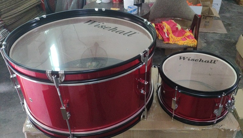 Waves instrument wisehall less first team drum corps drums muster 22 inch army drums muster 12 inch small army drums