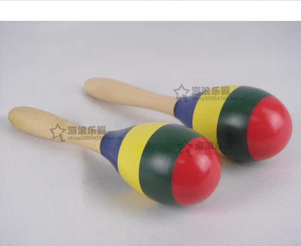 Sóng nhạc cụ búa cát nhạc cụ cát bóng trẻ em đồ chơi bằng gỗ cát bóng nhạc cụ nhỏ cát bóng nhạc cụ gõ phổ biến đàn organ đồ chơi