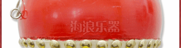 Nhạc cụ sóng trẻ em trống nhạc cụ trẻ em trống nhạc cụ nhạc cụ đồ chơi trẻ em 6 inch Tang trống da bò trống đồ chơi nhạc cụ cho bé