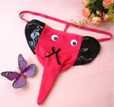 Men's sex underwear sexy men's JJ set sex underwear elephant thong pajamas lingers lust lingerie