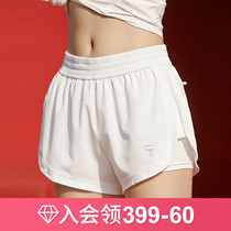 Runaway Loli quick-dry running fitness pants anti-light sports shorts women loose autumn yoga pants breathable