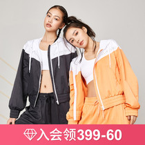 Runaway Lolita fitness clothing sports running jacket thin women breathable long-sleeved blouse loose training clothes quick-drying