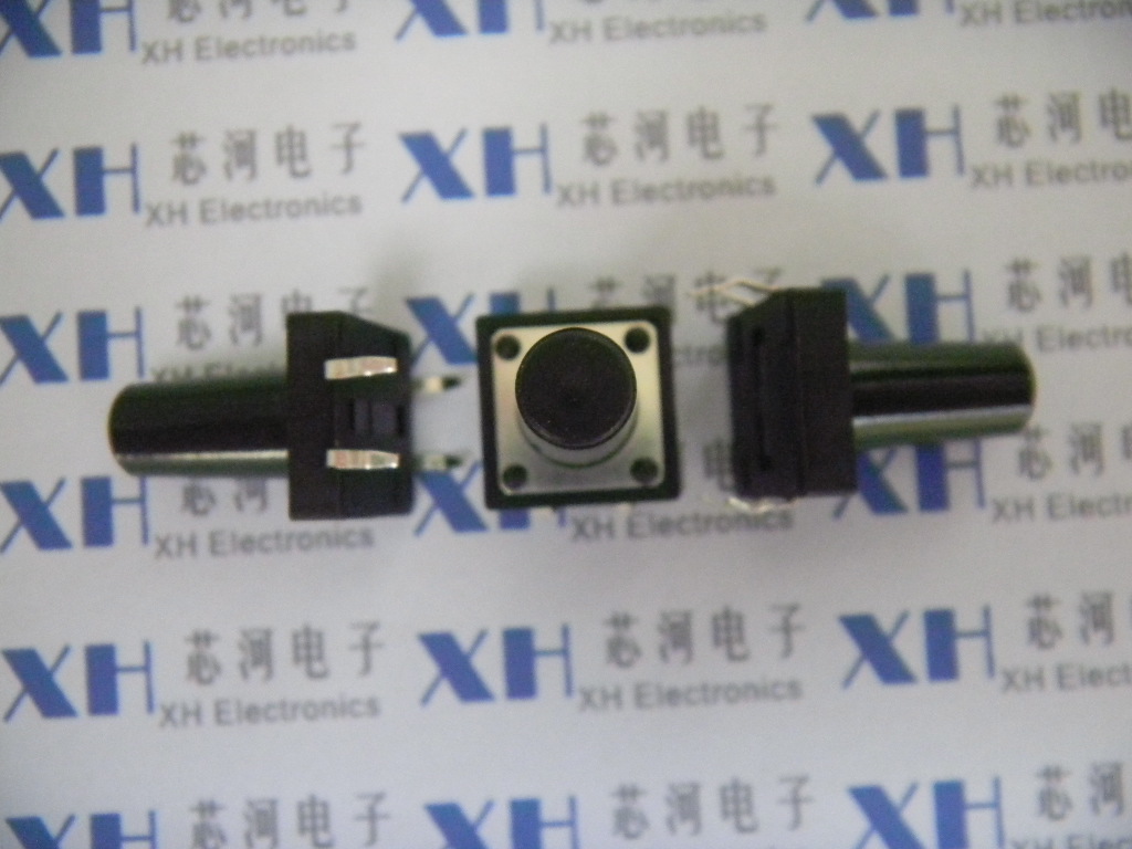 Light touch button switch 12x12x17 12*12*17 micro button copper foot imported copper reed tapered