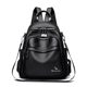Hong Kong I.Tgreg Women's Fashion Backpack Genuine Leather Lightweight Versatile Mother Backpack Soft Leather Casual Travel Bag