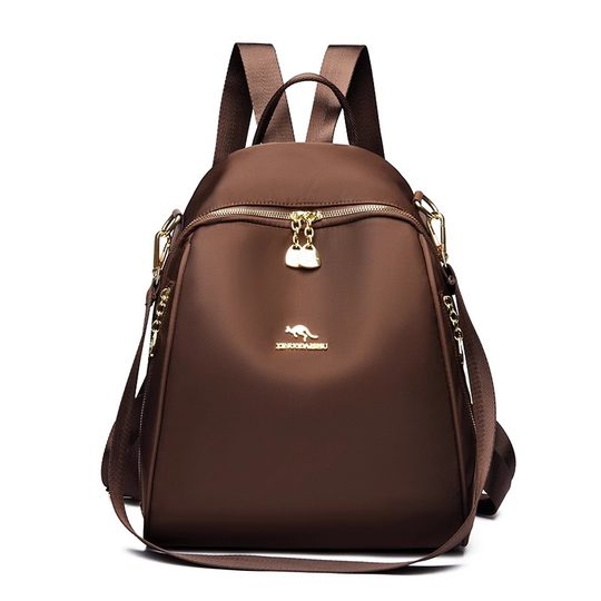 Hong Kong I.Tgreg Casual Large-Capacity High-End Women's Backpack Oxford Cloth School Bag Versatile Fashionable Canvas Bag