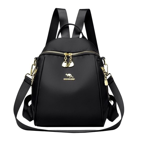 Hong Kong I.Tgreg Fashion Women's Backpack Casual High-End Travel Canvas Small Backpack Oxford Cloth Versatile School Bag