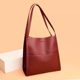 Hong Kong I.Tgreg Women's Genuine Leather Commuter Bag Cowhide Tote Bag Versatile Large Capacity Shoulder Bag Simple Large Bag