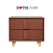 Happy Temi bedside table simple modern bedroom bedside cabinet