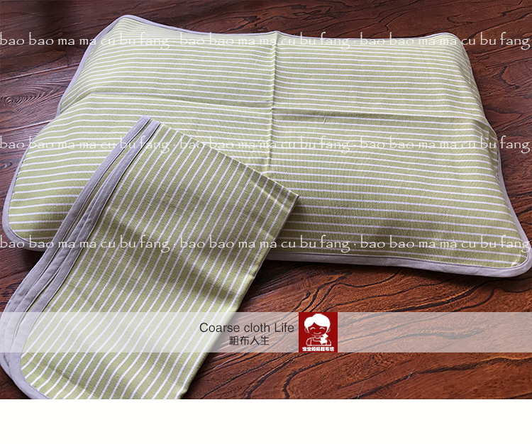 Khăn vải thô cũ Khăn vải thô thô vải dày viền viền khăn điều hòa gối khăn thấm mồ hôi thấm nước - Khăn gối vỏ gối nằm