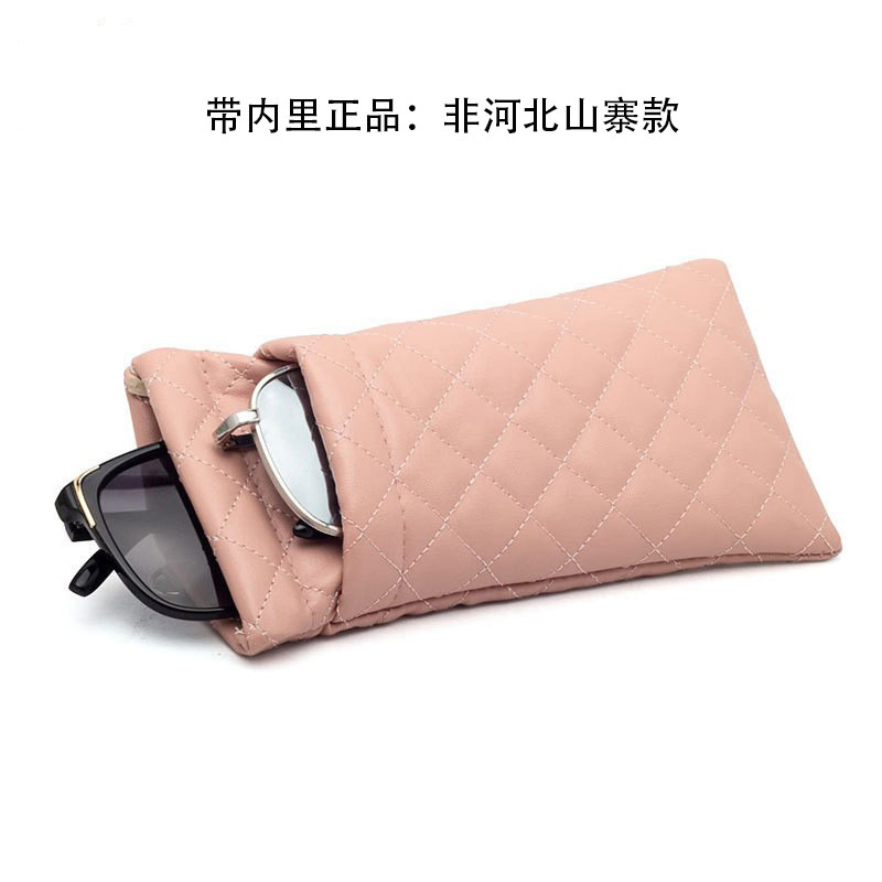 Amazon's New Double-Layer Sunglasses Storage Bag, Pu Leather, No Shrapnel, Stitched, Waterproof, High-End Eyewear Amazon's New Double-Layer Sunglasses Storage Bag, Pu Leather, No Shrapnel, Stitched, Waterproof, High-End Eyewear
