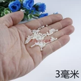 Белые бусины из жемчуга ручной работы, китайская шпилька, кисть, коробка для хранения, декор, 3-20мм, DIY