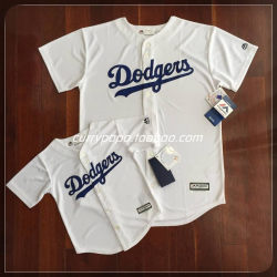 MLB Major League Youth Embroidered Los Angeles Dodgers Couple Couple Parent Baseball Uniform