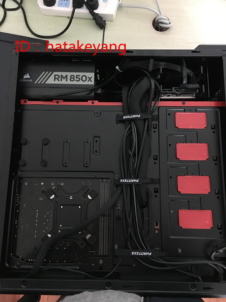 CORSAIR pirate ship power supply RM850 rated power 850W full module silent power supply