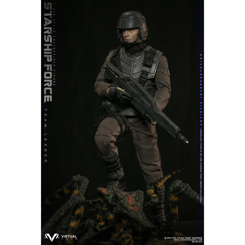In Stock Vts Toys 1/6 Starship Commando Star Trek Captain Rick Vm037Dx