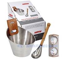 Sauna room accessories: Finnish HARVIA stainless steel bucket stainless steel spoon stainless steel thermometer