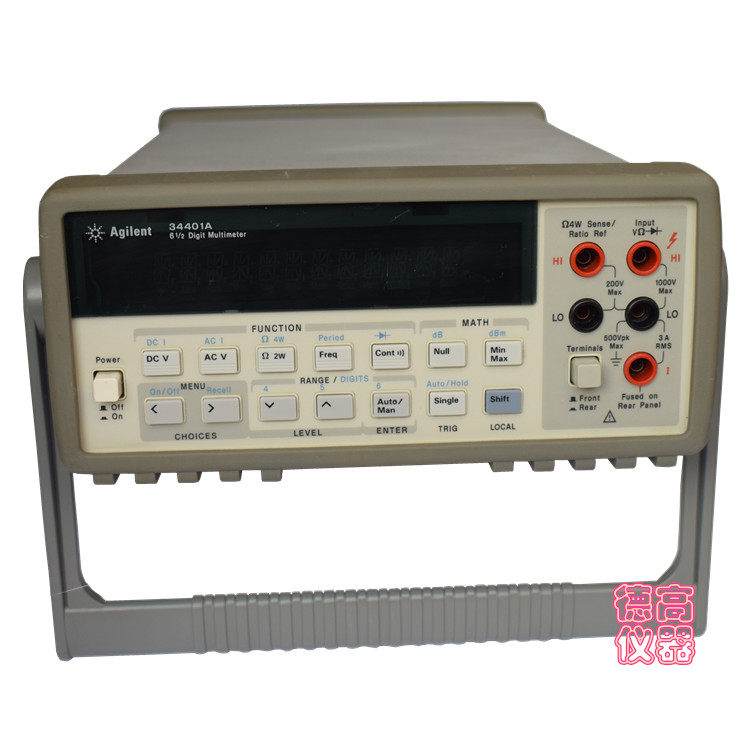 Agilent 34401A desktop Wanuse table 6 bits and half Keyslight is a Gertech Agilent Anteren-Taobao