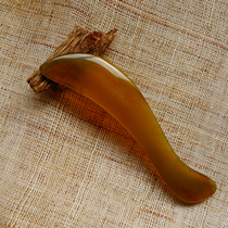  Zitongge natural white water horn mask stick Scraping board(beauty artifact)hand-made feel good