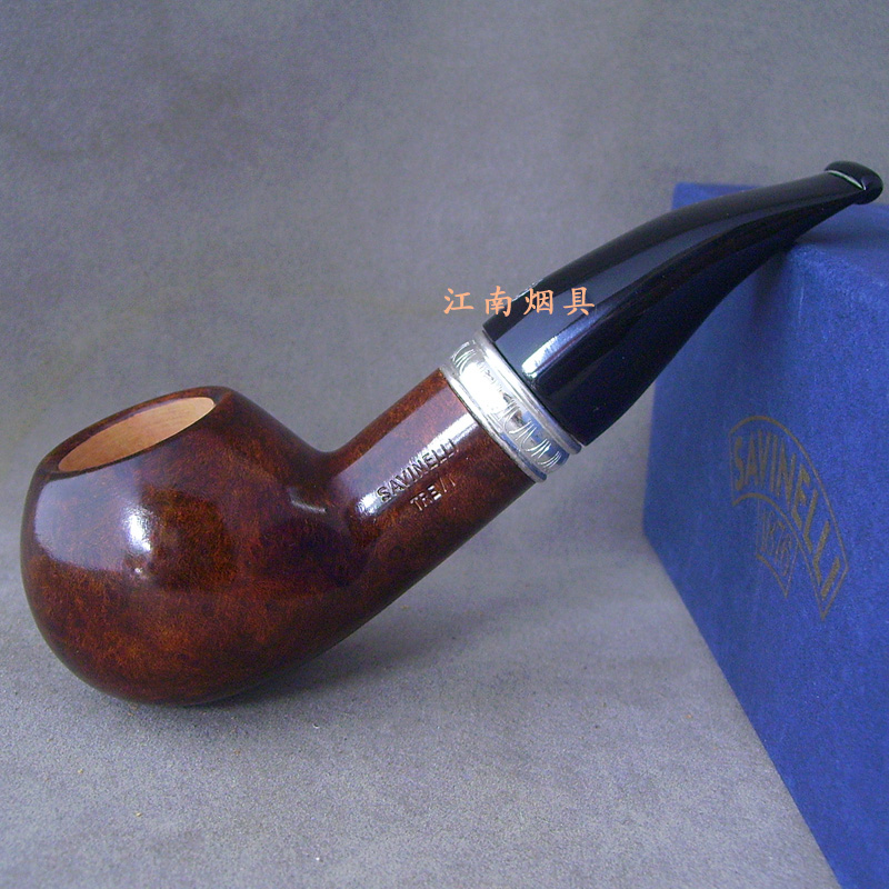 (imported stone Nangwood) Italian chauffen tobacco bucket Savinelli Teenage Fountain 320 for a luxury Grand Lilly