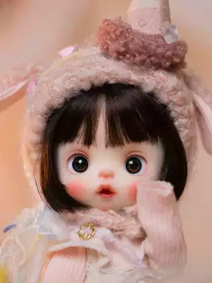DollZone8 points gardenia BJD doll little cute official genuine ob11 card meat doll model gift full set