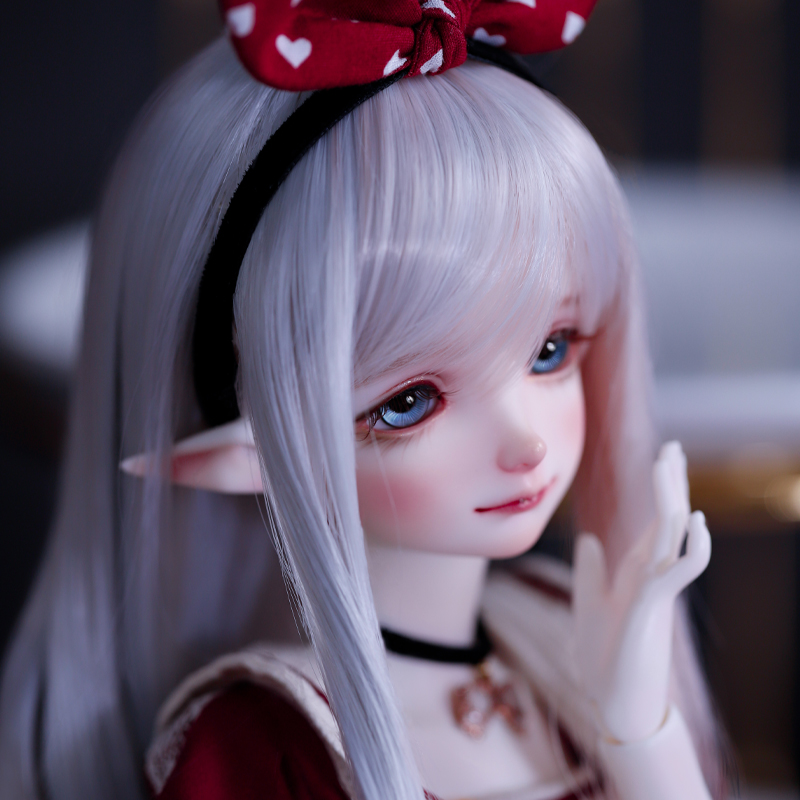 DollZone snow 4 points BJD doll Women's Elf official original sd doll genuine joint hands full set