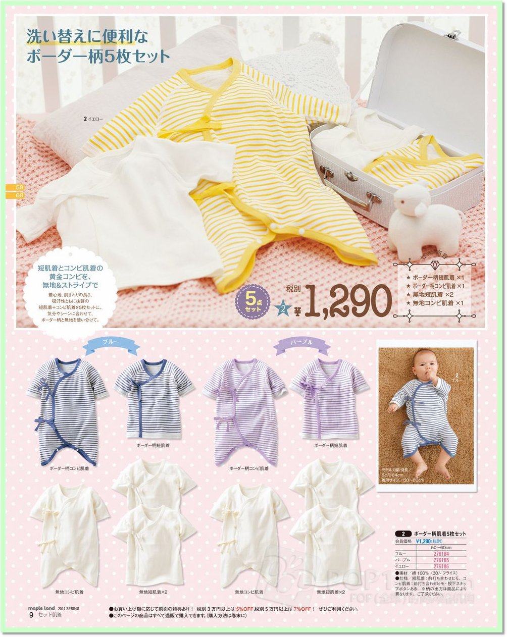 Coffret cadeau pour nouveau-né - vêtements SAMLEE - Ref 1952847 Image 18