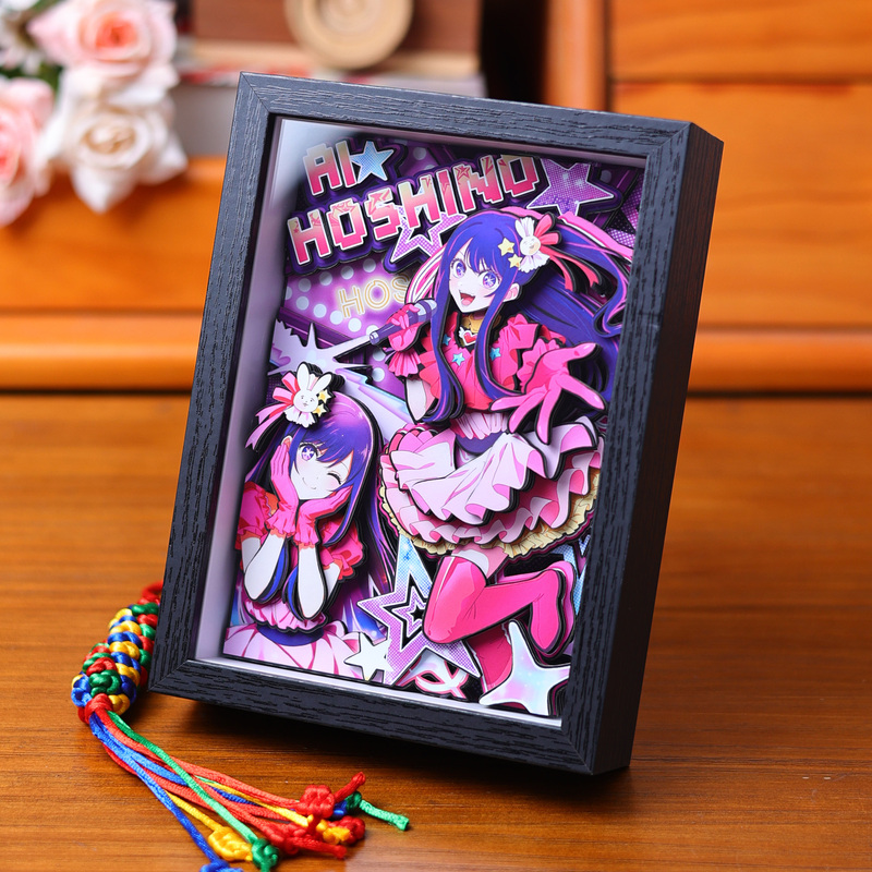 I Recommend the 3D Pop-Up Art of Ai Hoshino from the Anime as a Gift for Friends