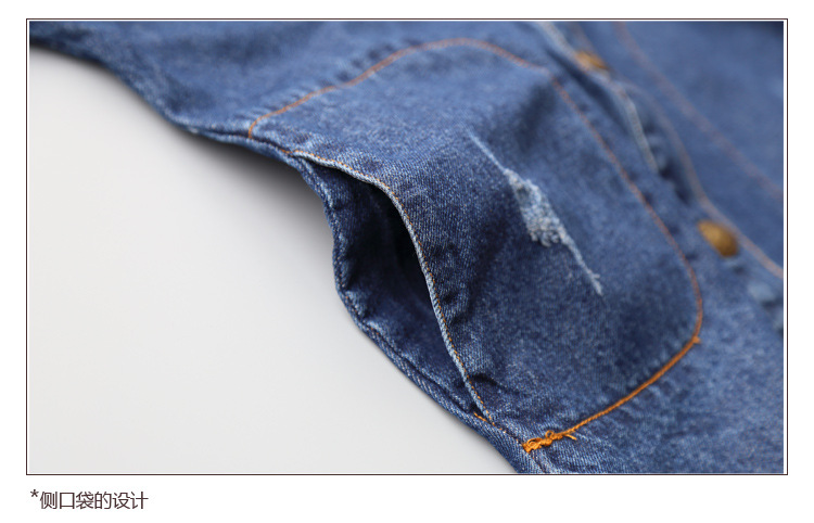 Mùa thu 2018 nam nữ mới thư trẻ em giặt áo sơ mi denim áo gió dài quần áo trẻ em cao cấp