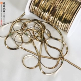 Медная цепочка, золотые очки, китайская шпилька с кисточками, аксессуар ручной работы, аксессуары, 3мм, DIY, 1м