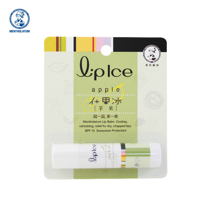 曼秀雷敦什果冰润唇膏-苹果3.5g 冰凉 护唇 保湿 滋润 防晒 正品