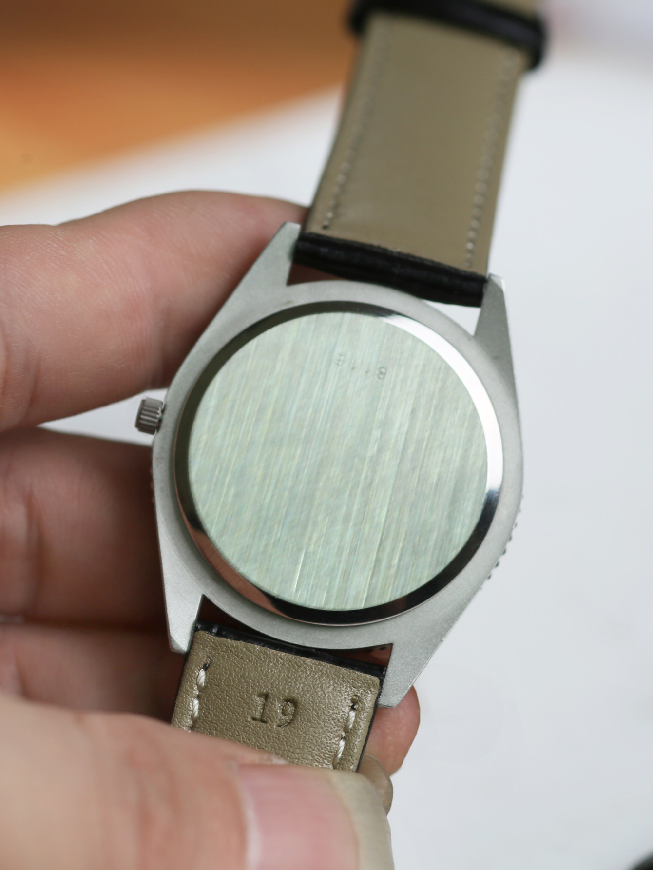 Quartz horloge voor koppels van titanium ultradun business_voghion.com