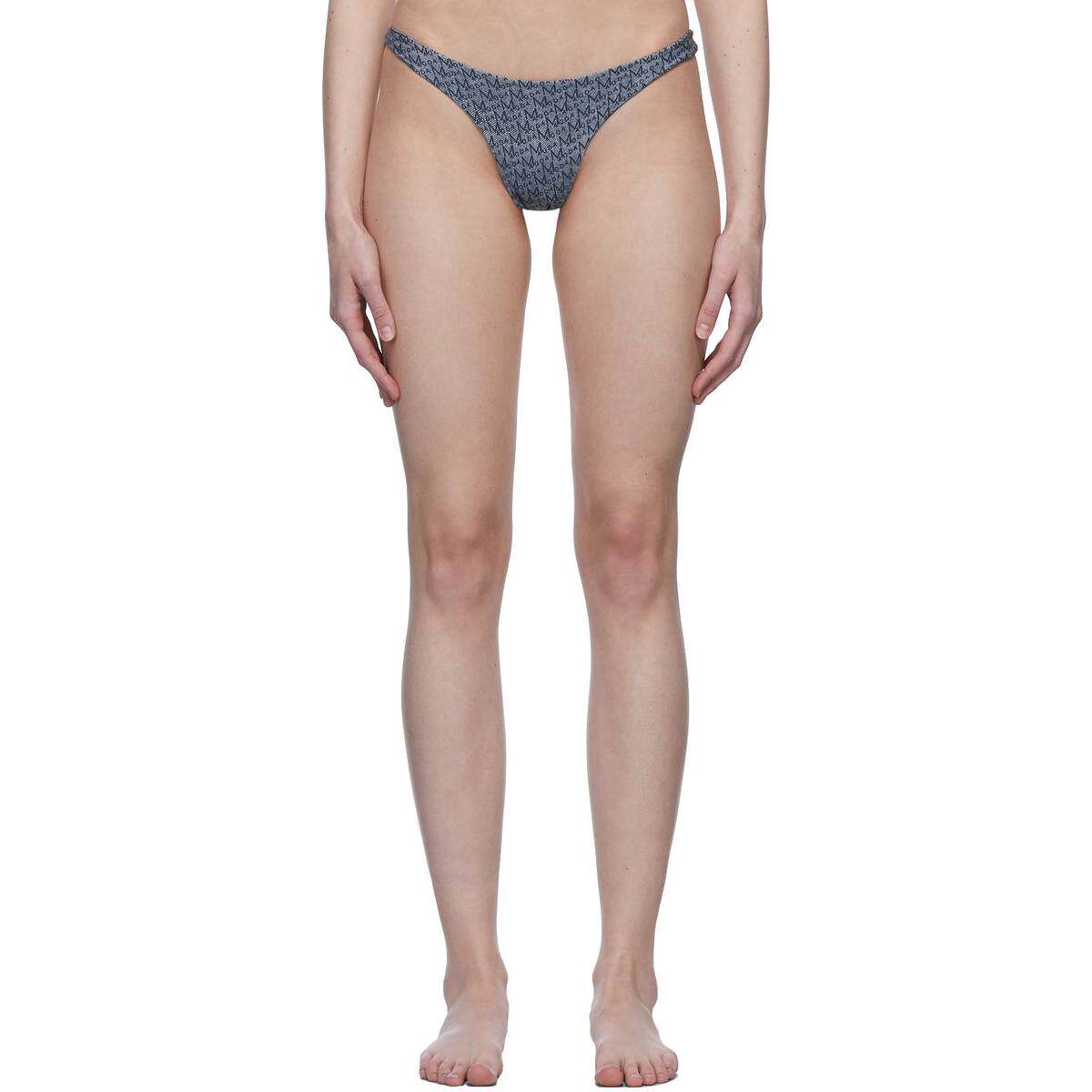 Magda Butrym navy blue Thunder bikini dress 2022 new spring summer ladies luxury