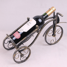 Подставка для вина 欧式复古酒架酒瓶架自行车葡萄酒 创意时尚红酒摆设艺术酒架包邮 MJ