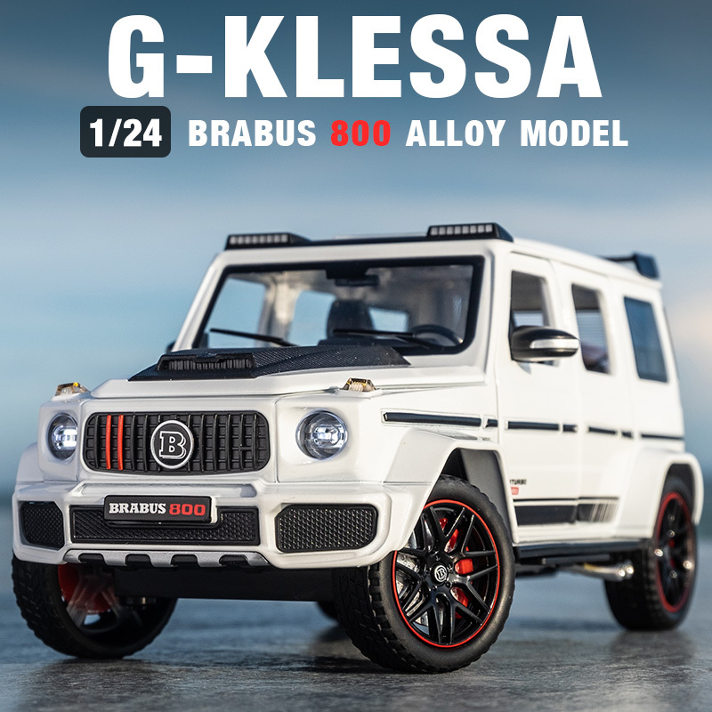 Big Benz G-Class G800 Alloy Car Model 1:24 Boys' Toy Car Gift Ornament Simulation Car Model Big Benz G-Class G800 Alloy Car Model 1:24 Boys' Toy Car Gift Ornament Simulation Car Model
