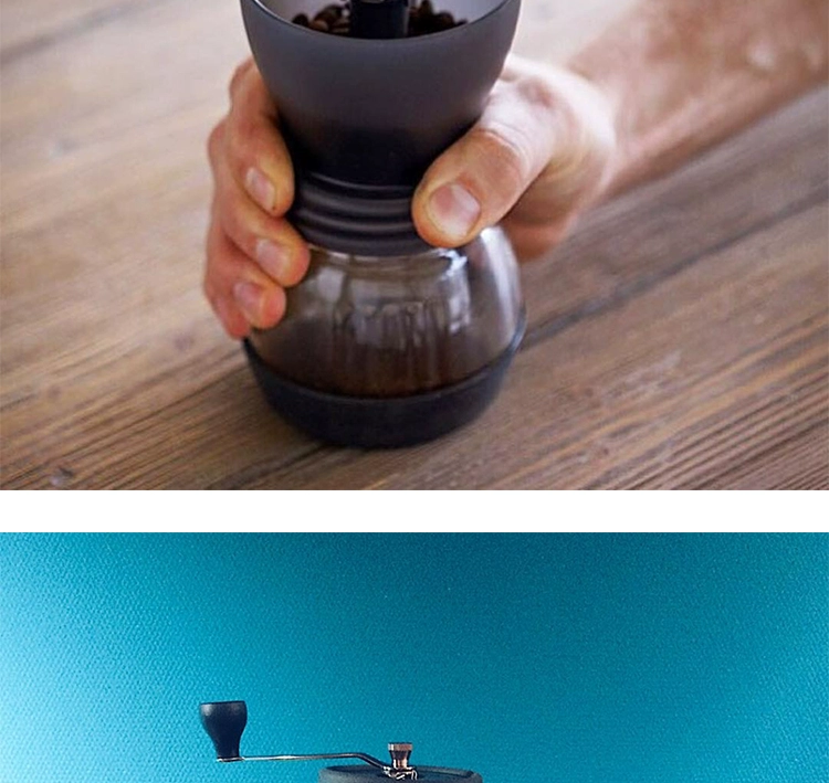 Nhật Bản Hario hướng dẫn sử dụng máy xay cà phê máy xay cà phê cầm tay máy xay cà phê 2TB - Cà phê