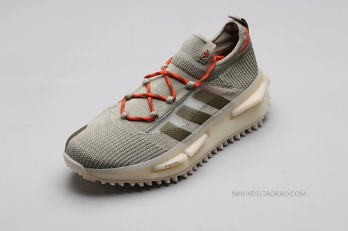 RIMOWA x Adidas Originals NMD S1 льняные зеленые повседневные туфли HQ3962