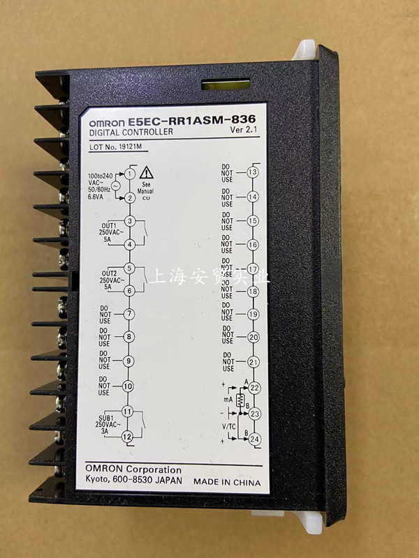 Original Genuine Omron Temperature Control Instrument E5Ec-Rr1Asm-836, Ten Times Compensation for Any Counterfeit