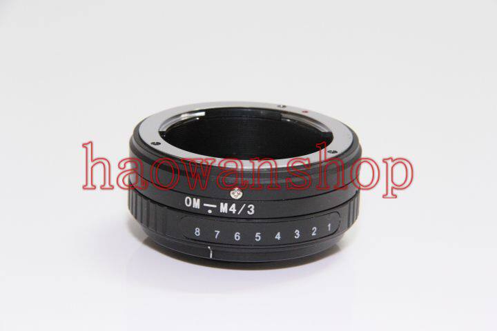 OM-M43 Shift Adapter Ring Olympus OM Lens to G3 GF3 GH2 GF2 E-P3 E-PM1