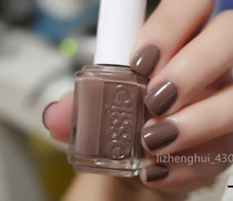 American ESSIE Nail Polish chocolate coffee Brown 698 White elegant temperament