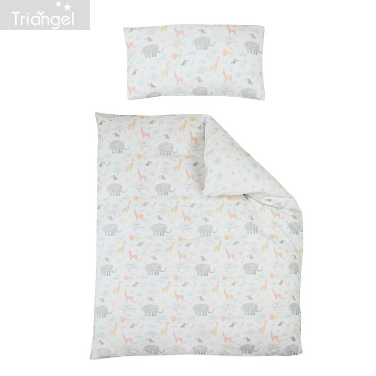 (German order) knitted pure cotton newborn baby quilt cover first baby full cotton quilt cover children's bedding