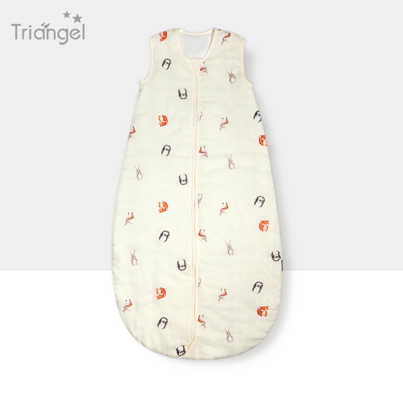 German Order Spring Baby Vest Style Sleeping Bag 0-6 Months Baby Integrated Sleeping Bag Spring Spring Children Spring Autumn