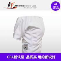 AF Fencing Suit Protective Suit 350N Race Suit Fencing Small Vest Vest CFA Certified Kids Shoulder Clamp