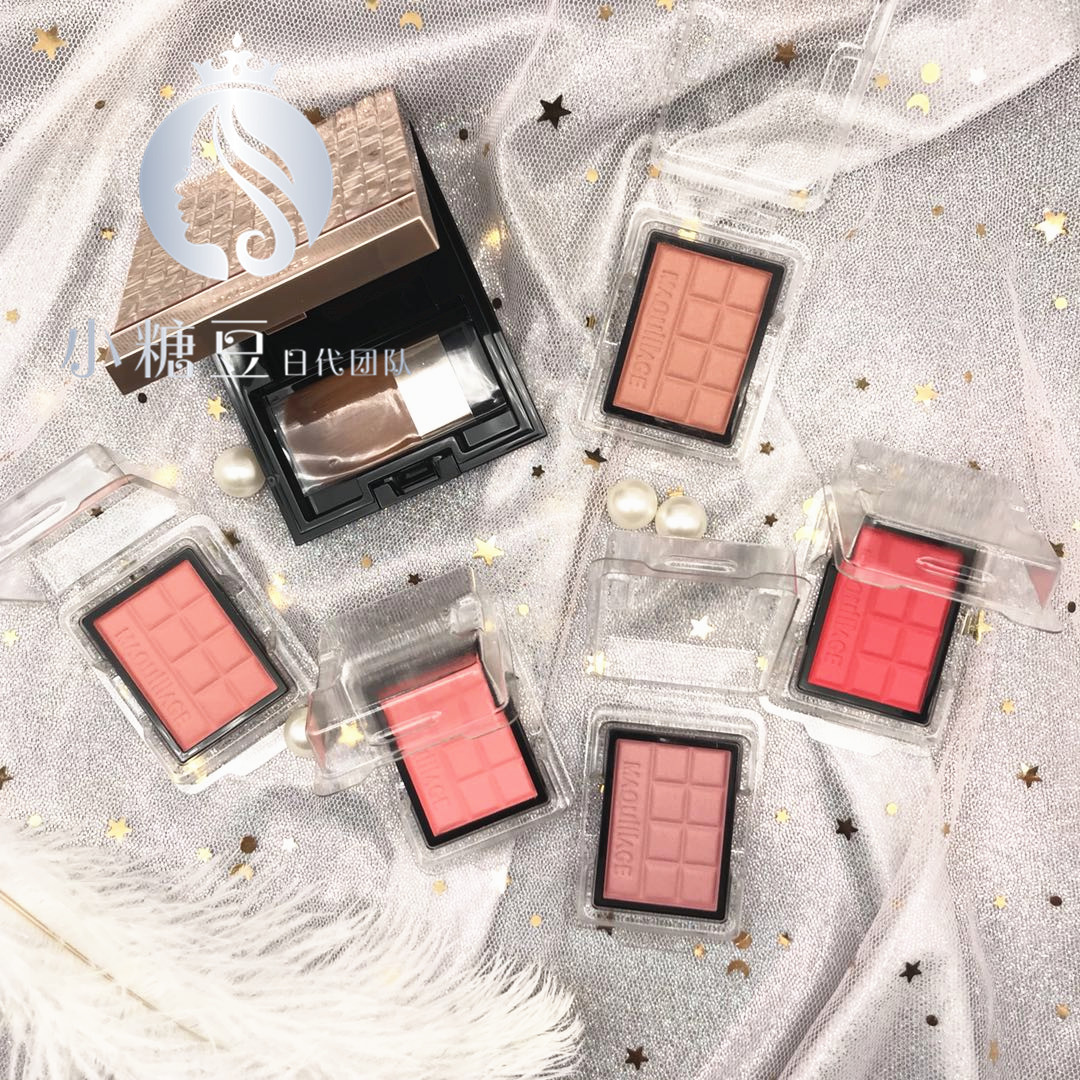 Nhật Bản trực tiếp thư Shiseido Maquillage trái tim vẻ đẹp đơn sắc đỏ mặt khí chất Nhật Bản - Blush / Cochineal phấn má hồng loại nào tốt